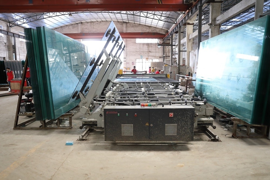 foshan nanhai ruixin glass co., ltd dây chuyền sản xuất của nhà sản xuất